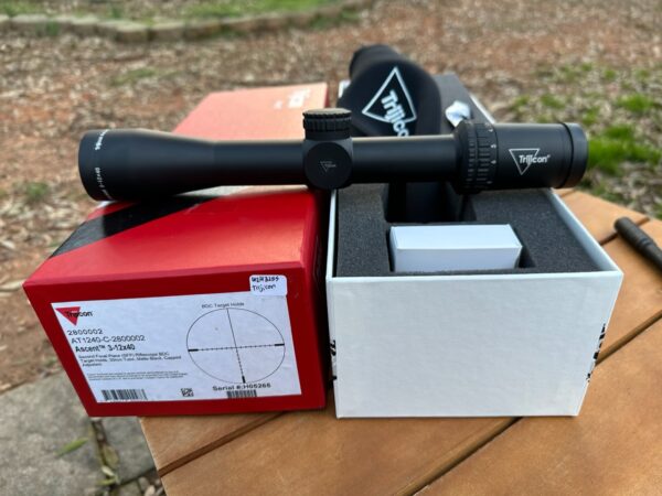 Trijicon Ascent Rifle Scope 3-12x40