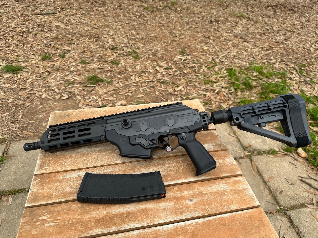 IWI Galil Ace Gen2 8.3 5.56 Pistol SBA4