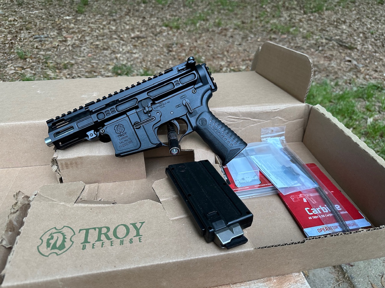 Troy A3 SLR CMMG 22LR AR Pistol