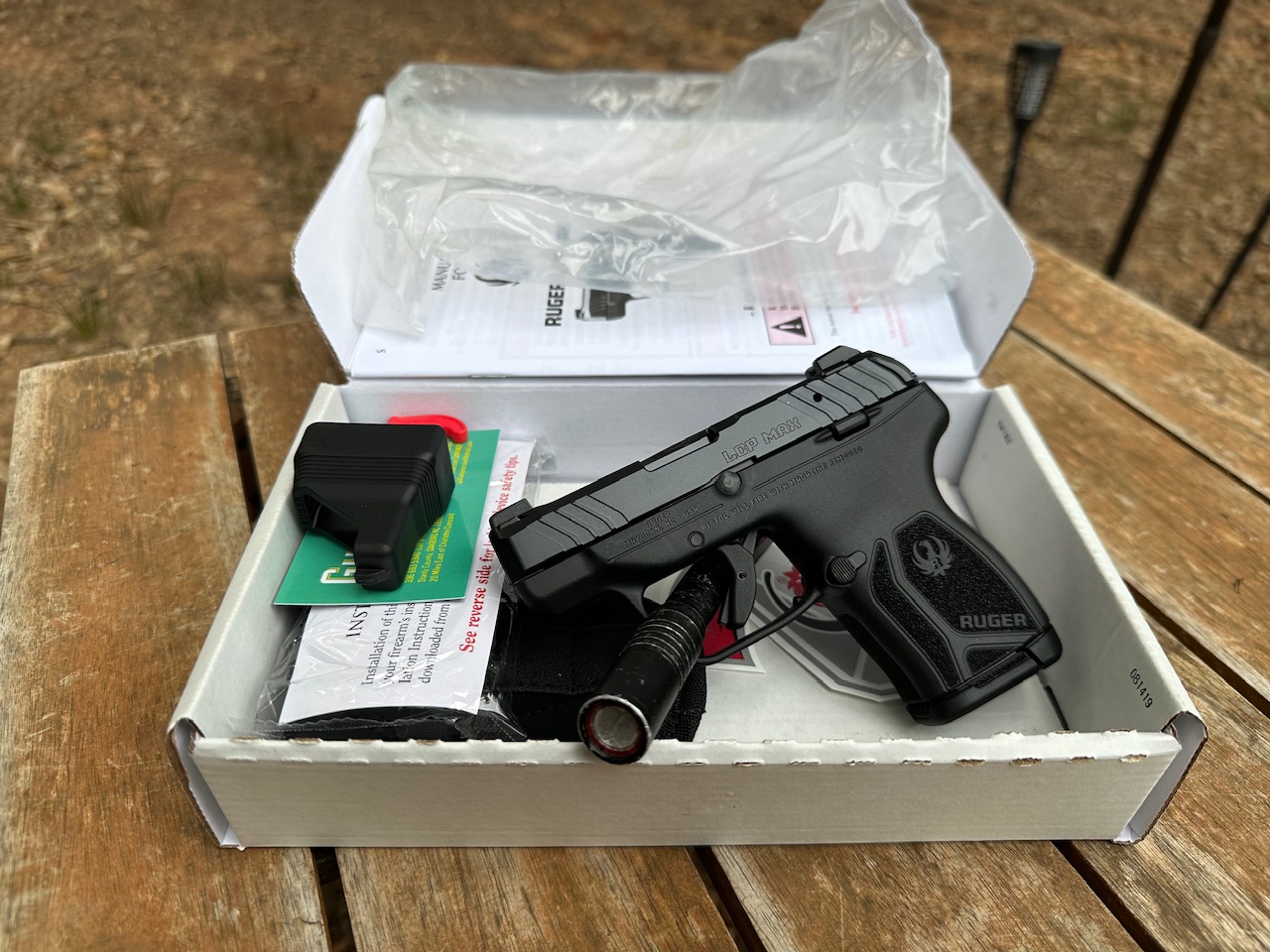 Ruger LCP MAX 380ACP 13716