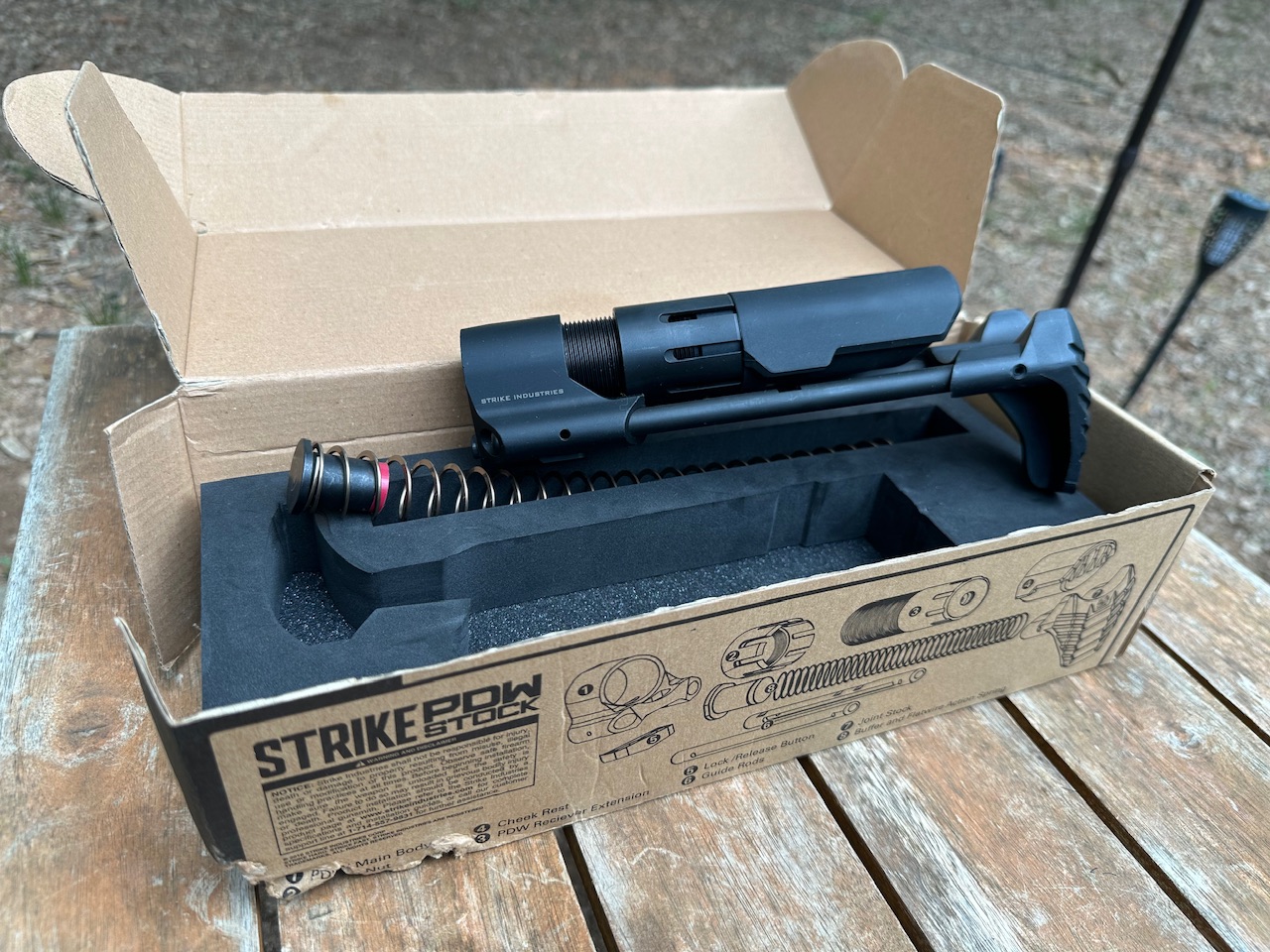 Strike Industries PDW Stock AR15