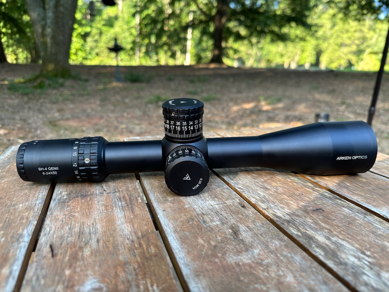 Arken SH4J Gen2 6-24×50 FFP Scope