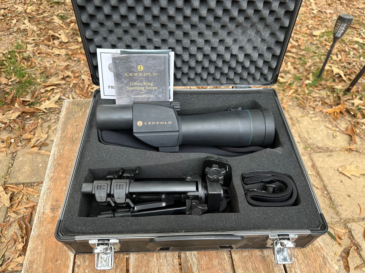 Leupold Sequoia Green Ring Spotting Scope