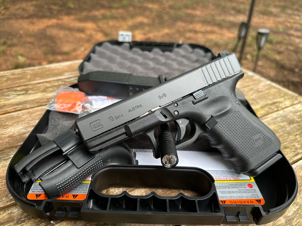 Glock 19 Gen4 9MM Night Sights