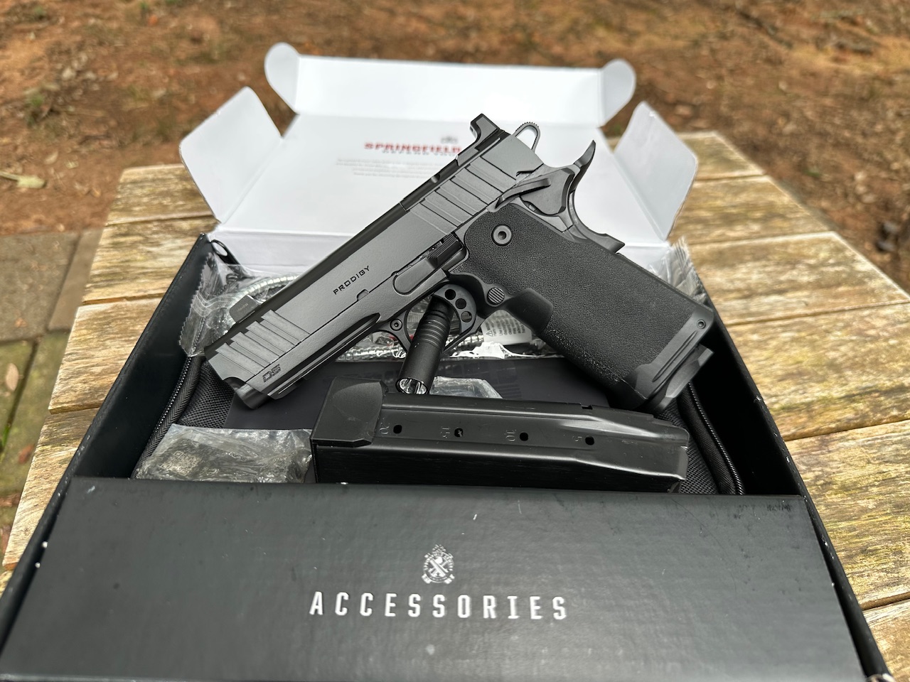 Springfield Prodigy DS Compensated 9MM 4.25”