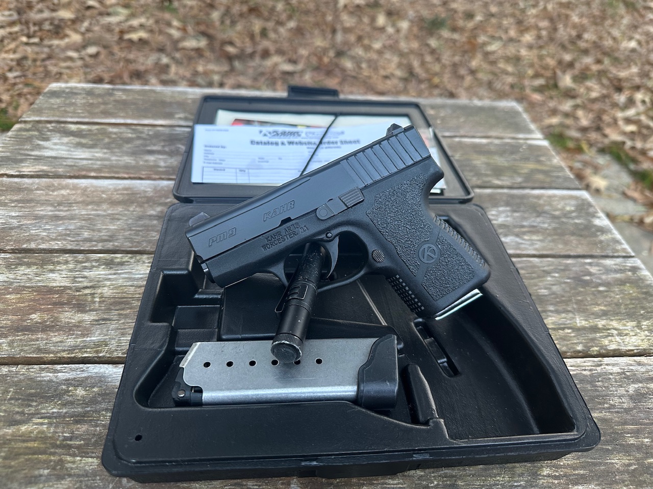 Kahr PM9 9MM Black