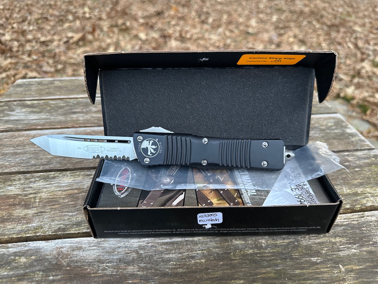Microtech Combat Troodon T/E OTF Knife